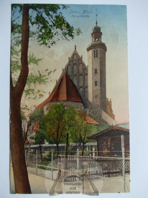 Zary, Sorau, church, 1910