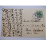 Słubice, Frankfurt a. Odra, lávka pro pěší, 1910