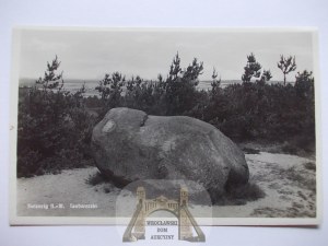 Sulęcin, Zielenzieg, Stone, ca. 1930