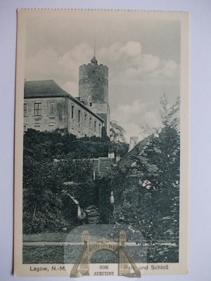 Lagow near Swiebodzin, castle, ca. 1924