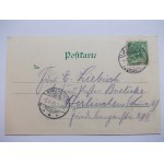 Gorzów, Landsberg, litografia, 1899