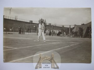 Poznaň, tenisové kurty, šampion z Poznaně 1923