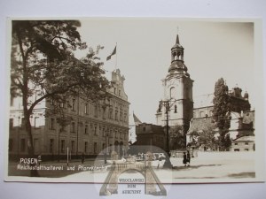 Poznaň, kostol okolo roku 1940