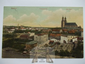 Gniezno, Gnesen, panoráma 1910