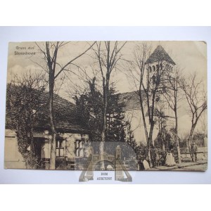 Stęszew, Stenschewo, church ca. 1910