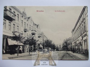 Września, Wreschen, Schlossstrasse ca. 1910