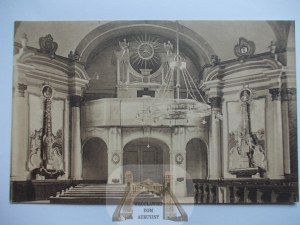 Zbąszyń, Bentschen, church interior, ca. 1915