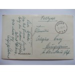 Śrem, Schrimm, most na Warcie, barka 1939