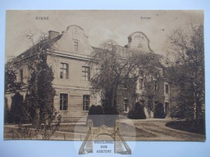 Pniewy, Pinne, castello 1908