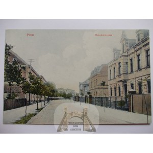 Pniewy, Pinne, ulica Dworcowa ok. 1910