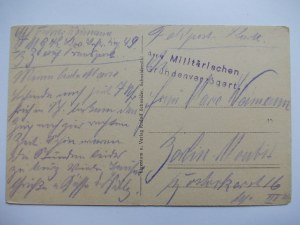 Pila, Schneidemuhl, železničná oblasť, vojenské sklady cca 1915