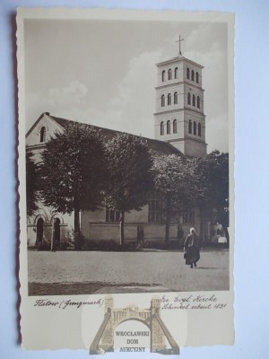 Zlotow, Flatow, Chiesa evangelica 1930 ca.