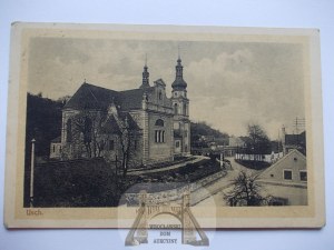 Ujście, Usch, Catholic church 1913