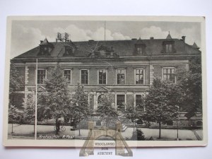 Krotoszyn, Krotoschin, post office circa 1940.
