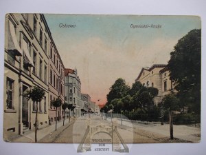 Ostrów Wielkopolski, Ostrowo, Gimnazjalna street ca. 1910