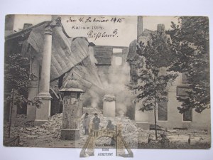 Kalisz, Kalisch, ruines 1915