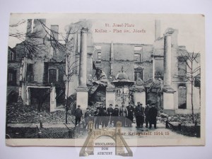 Kalisz, Kalisch, St. Joseph's Square ca. 1915