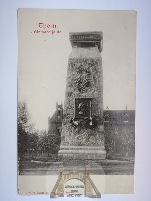 Torun, Thorn, Bismark monument circa 1900.