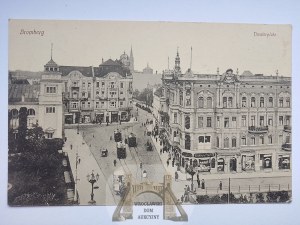 Bydgoszcz, Bromberg, Theatre Square 1910