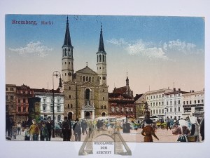 Bydgoszcz, Bromberg, Market 1918