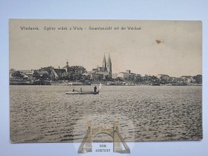 Wloclawek, panoráma od Visly okolo roku 1915