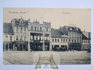 Brodnica, Štrasburk, Tržní náměstí 1916
