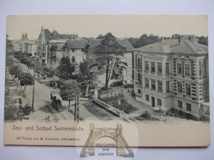 Swinoujscie, Swinemunde, Frederick Street, ca. 1910