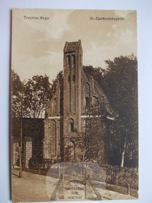 Trzebiatow, Treptow, St. Gertrude's chapel, ca. 1914