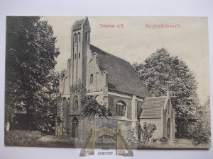 Trzebiatów, Treptow, kaplica św. Gertrudy, ok. 1912