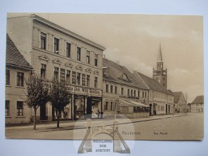 Debno, Neudamm, Market Square, 1911