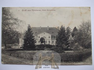 Barnimie bei Drawno, Choszczno, Palast, 1913