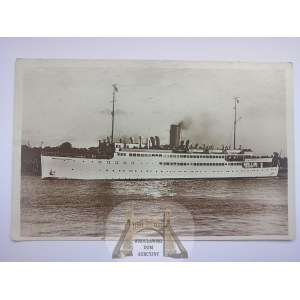 Gdańsk, Danzig, okręt pasażerski M.S. Hansestadt Danzig, Wolne Miasto 1929