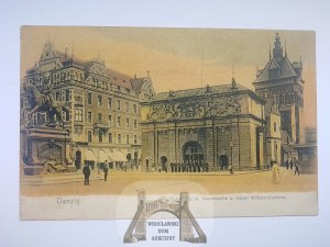 Danzig, Danzig, High Gate, Hauptwache, Phanomenkarte no. 6 ca. 1905