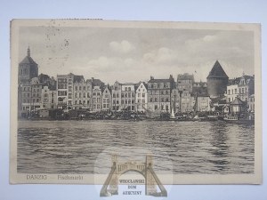 Gdaňsk, Rybí trh 1923