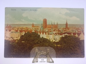 Danzica, Danzica, panorama 1915