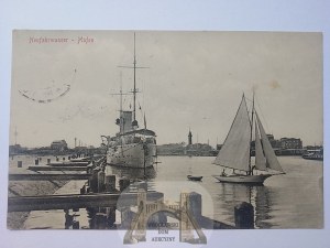 Gdansk, nouveau port, port 1916