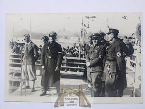 Sopoty, Zoppot, nacističtí hodnostáři, molo cca 1935