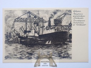 Gdynia, graphic circa 1935 II