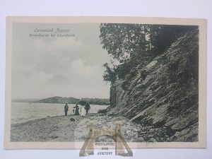 Gdynia, Orlowo, Adlerhorst, cliff, beach ca. 1920