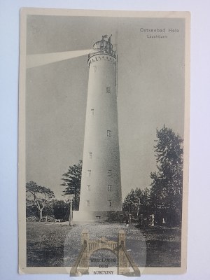 Hel, latarnia morska ok. 1915