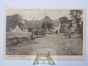 Jastarnia, cottages, nets 1927