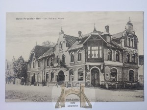 Pruszcz Gdański, Prauster Hof hotel ca. 1910