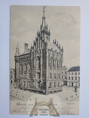 Kwidzyn, Marienwerder, City Hall 1906