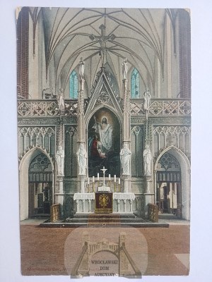Kwidzyn, Marienwerder, cathedral, altar ca. 1915