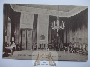 Kamieniec pri Ilave, Susz, palác, interiér, asi 1920