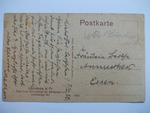 Lidzbark Welski k. Działdowo, Lutenburrg, przy Strzelnicy, ok. 1920