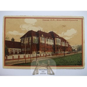 Ostróda, Osterode, gymnase, 1918