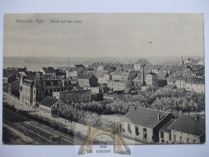 Ostróda, Osterode, panorama, 1916