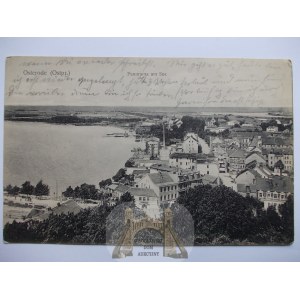 Ostróda, Osterode, panorama, 1918