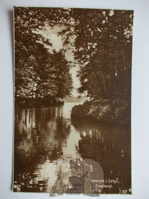 Ostróda, Osterode, Kanal, ca. 1930